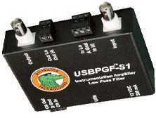 USBPGF-S1 Passe-bas avec Ampli d'Instrumentation